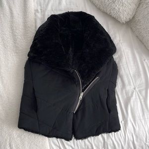 ARMANI EXCHANGE BLACK REVERSIBLE VEST